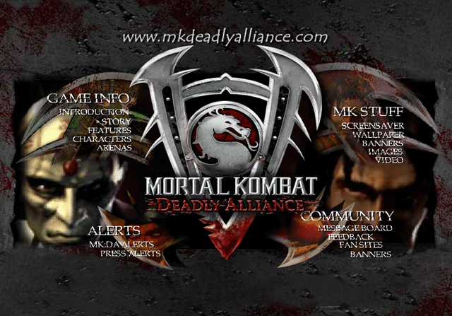 Deadly Alliance Website