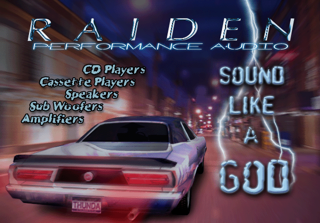 Raiden Performance Audio