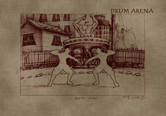 Drum Arena Sketch
