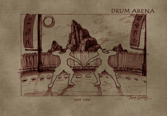 Drum Arena Sketch
