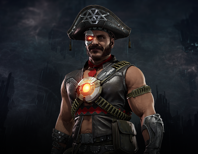 MORTAL KOMBAT KANO Evolution Skins Costumes MK1 - MK11 - MORTAL