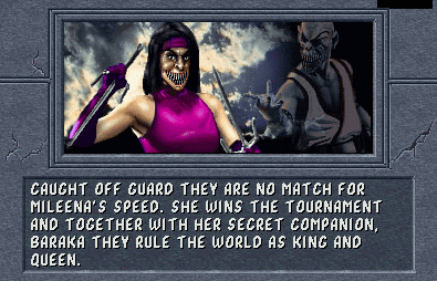 Mileena (MK2) in Ultimate Mortal Kombat Trilogy - 100% Difficulty  Mileena  (MK2) in Ultimate Mortal Kombat Trilogy - 100% Difficulty Serving as an  assassin along with her twin sister Kitana, Mileena's