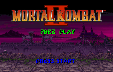 Mortal Kombat 2 Arcade Machine - Screenshot 2