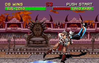 MKWarehouse: Mortal Kombat II Screenshots