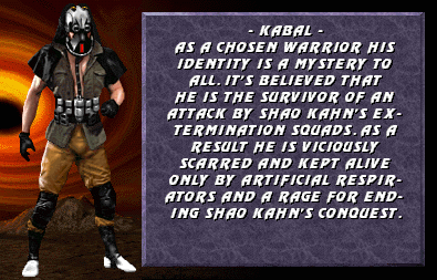 Mortal Kombat 3 - Fatality 2 - Kabal 