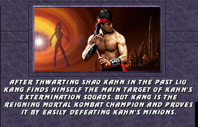 MK III Liu Kang Arcade Drop Fatality 