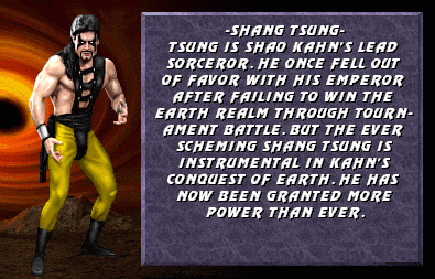 Ultimate Mortal Kombat 3 Shang Tsung 