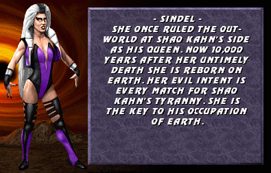 Mortal Kombat 3 - Fatality 2 - Sindel 