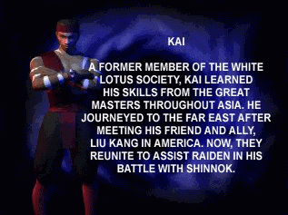 MKWarehouse: Mortal Kombat 4: Kai