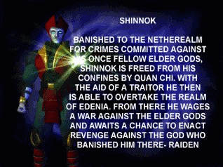 Mortal Kombat 4: Shinnok Fatalities