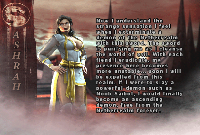 Fight! — Mortal Kombat Deception - Ashrah's Fatality