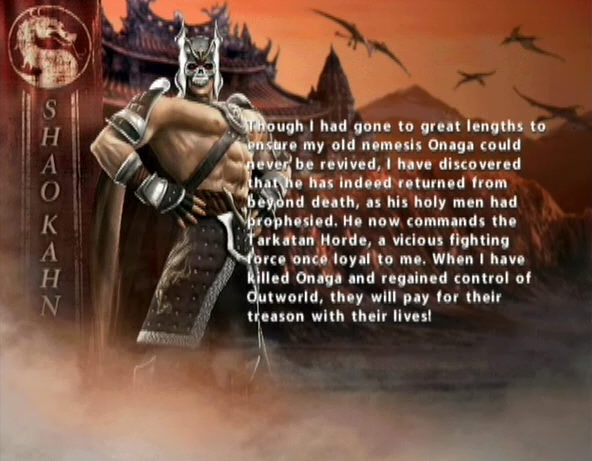 Emperor Shao Kahn. on X:  / X