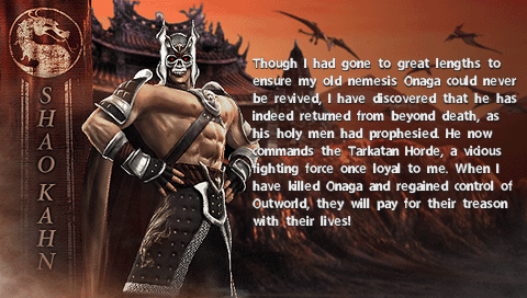 MKWarehouse: Mortal Kombat: Deception: Shao Kahn