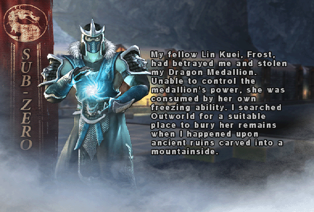 MKWarehouse: Mortal Kombat 4: Sub-Zero