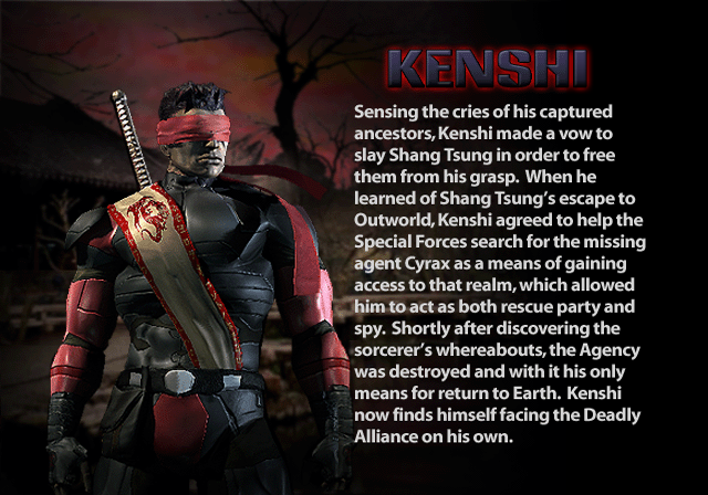 Kenshi, Mortal Kombat Wiki