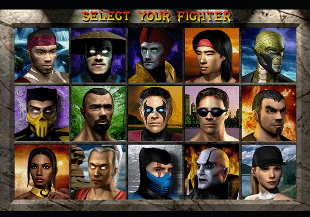 MK4 Characters