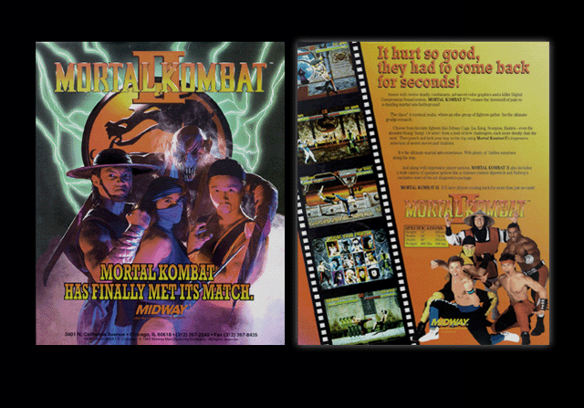 Mortal Kombat 2 Print Ad