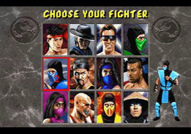 MK2 Characters