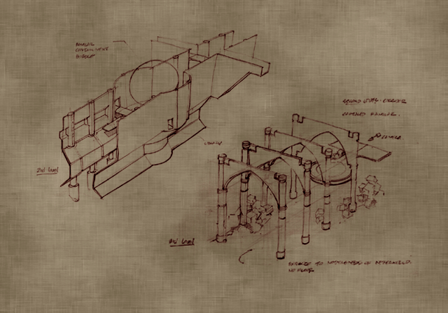 Quan Chi-s Fortress Sketches