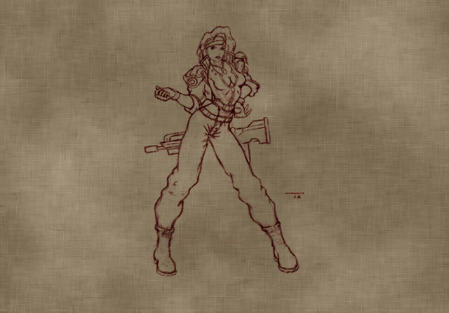 Sonya Concept Sketch