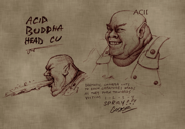 Acid Buddha Detail