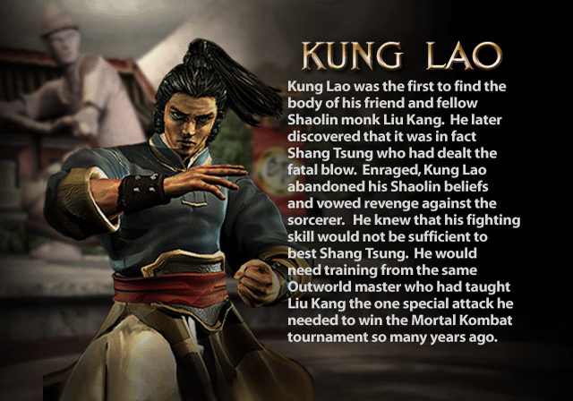 Kung Lao Fatality VS Liu Kang (Mortal Kombat: Shaolin Monks) 