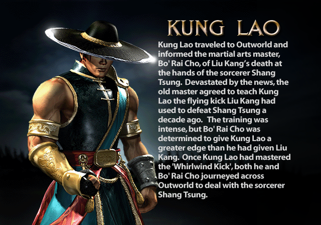 Kung Lao (Mortal Kombat 2021), Mortal Kombat Wiki