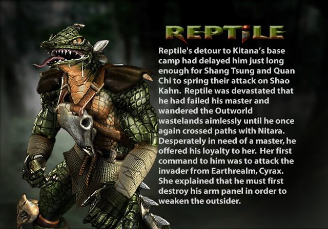 Mortal Kombat Trilogy - All REPTILE Fatalities 