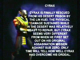 MKWarehouse: Mortal Kombat Gold: Cyrax