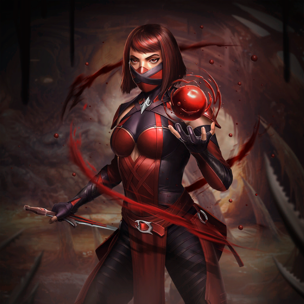 Mkwarehouse Mortal Kombat Mobile Skarlet