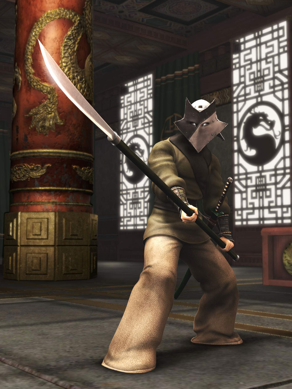 MKWarehouse: Mortal Kombat Shaolin Monks: Renders