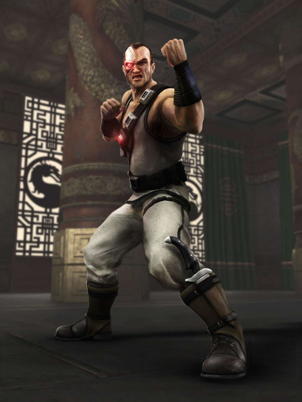 MKWarehouse: Mortal Kombat Shaolin Monks: Renders