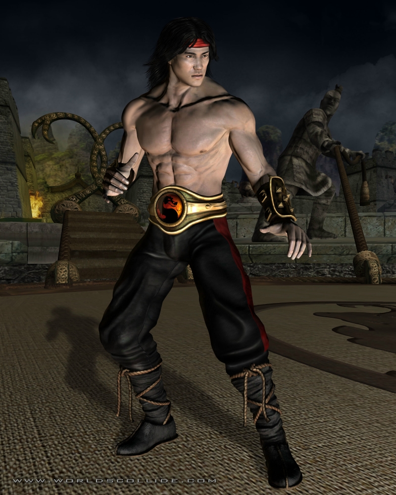 MK III Liu Kang Arcade Drop Fatality 