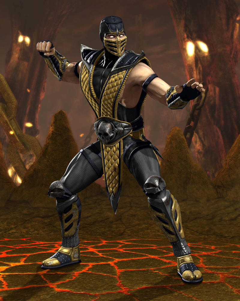 Mortal Kombat VS DC Universe - FATALITY  SCORPION  