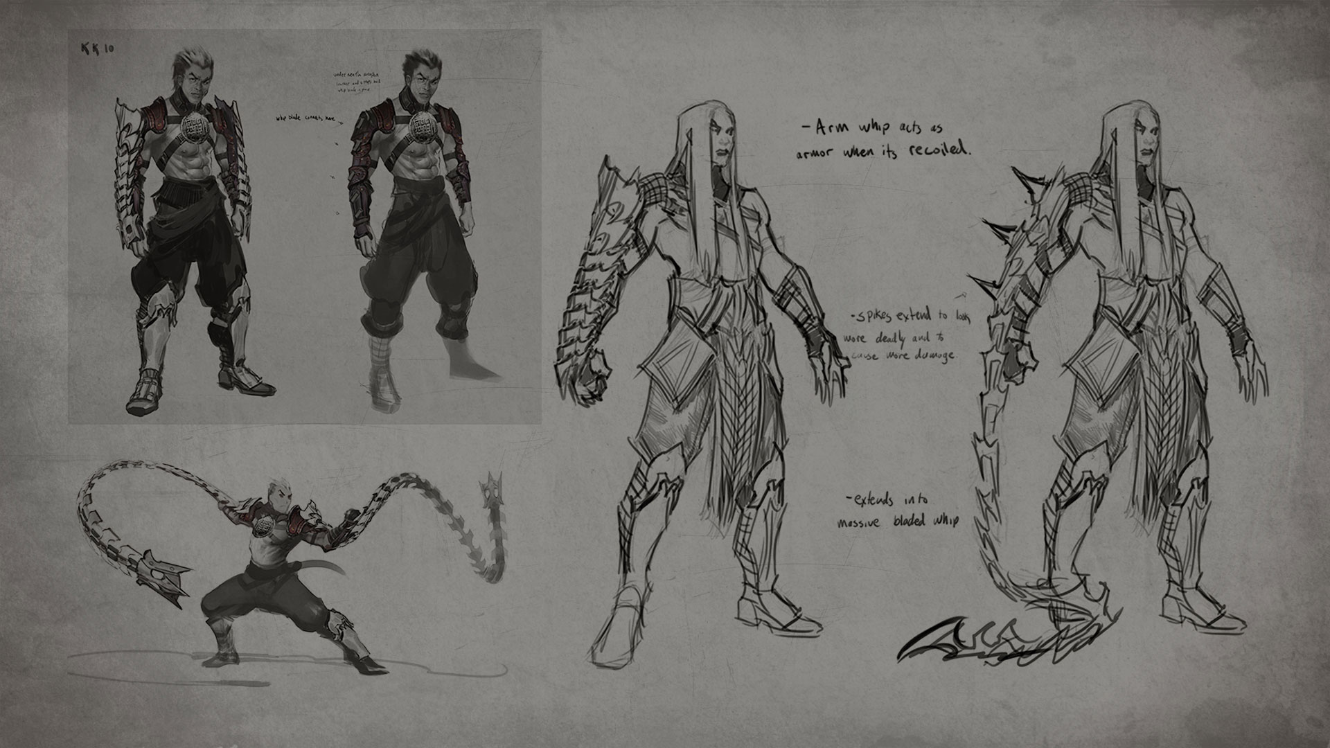 Mortal Kombat концепт арты